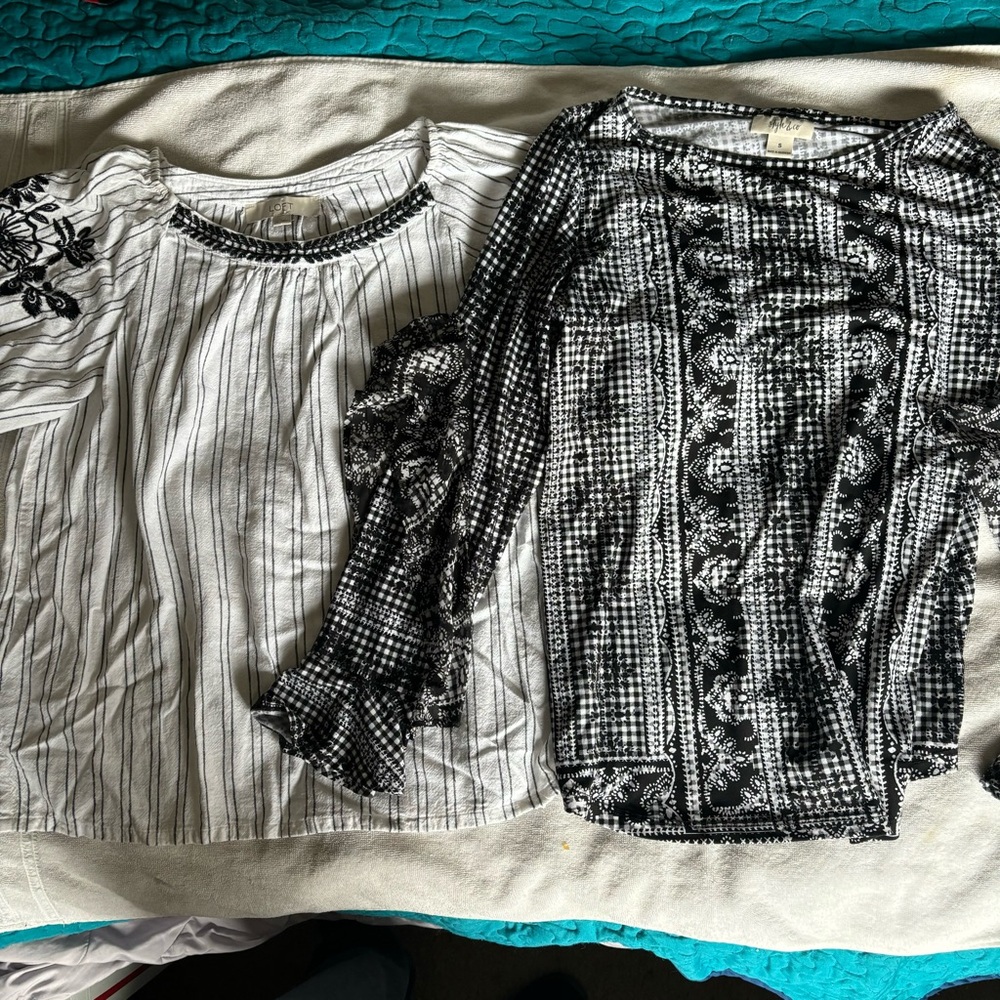 4-womens size small tops Loft/Banana Republic/Ralph Lauren/ Style & Co - Picture 8 of 13